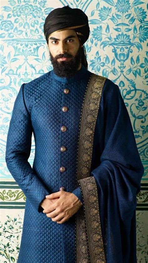 Indian Designer Mens Wedding Wear Achkan Indowestern Royal - Etsy | Wedding outfit men, Groom ...