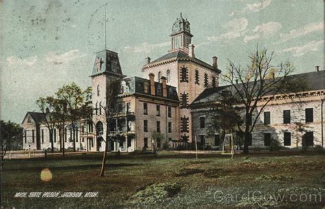 Michigan State Prison Jackson, MI Postcard