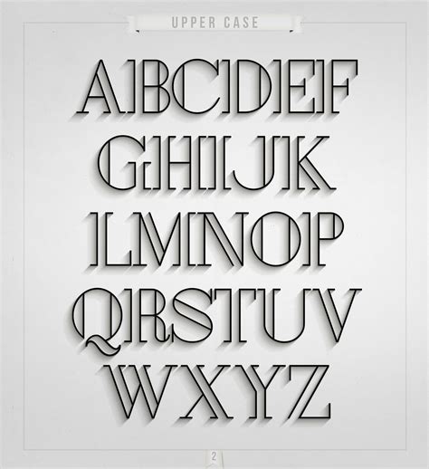 London – Free Art Deco Font Poster B Art Deco Typography, Art Deco ...