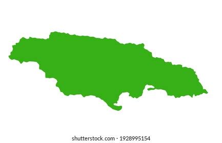 Jamaica Map World Map Country Vector Stock Vector (Royalty Free) 2100886369 | Shutterstock