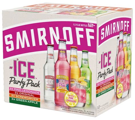 Smirnoff Ice Party Pack, 12 Pack, 11.2 fl oz Bottles - Walmart.com ...