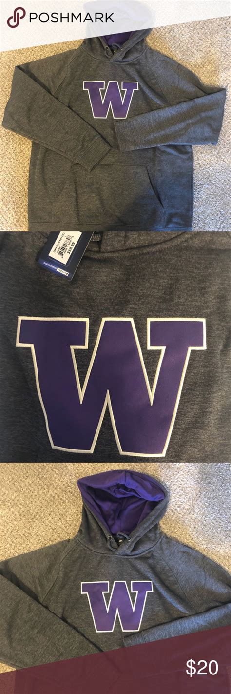 University of Washington Hoodie - Brand New, Size L