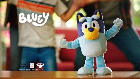 Bluey Plush: Dance and Play Bluey - seensociety.com