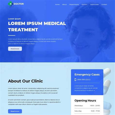 Clinic Website Template - February 2024