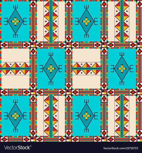 Lakota-pattern-10 Royalty Free Vector Image - VectorStock