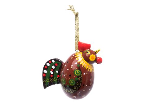 Rooster Christmas Ornament at GoldenCockerel.com