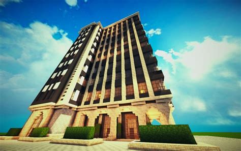 Tower Minecraft Modern Office Building - Modern Furniture Images