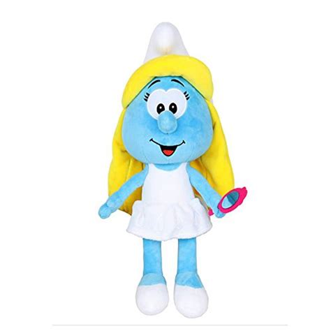 The Smurfs Smurfs Smurfette, Stuffed Animals Plush Toy for Kids Room Decoration 15"