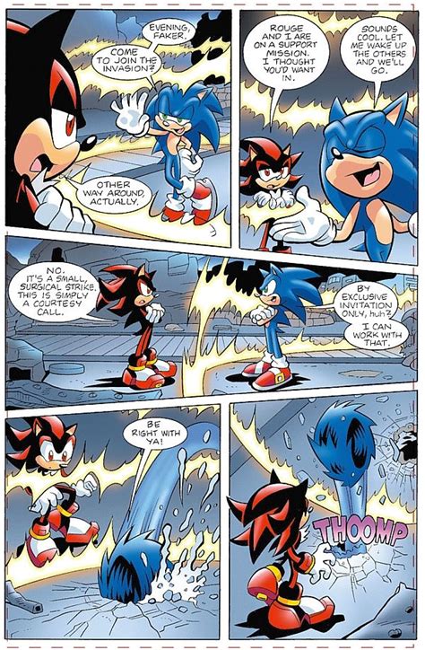 I love this page, for some reason... - Shadow the Hedgehog 25th ...