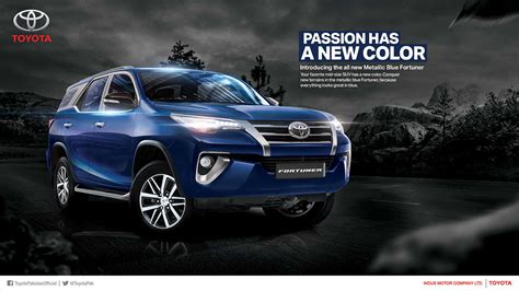 Toyota Fortuner new color on Behance