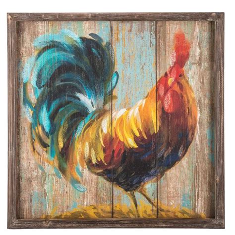 Rustic Rooster Wood Wall Decor | Hobby Lobby | 1493642 | Rooster kitchen decor, Wall decor hobby ...