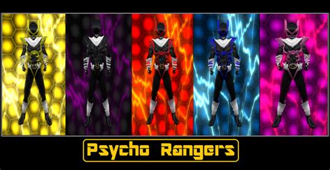 Psycho Rangers in SL by DragoKnight88 on DeviantArt