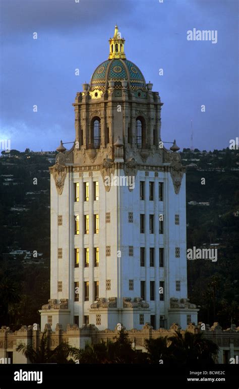 Beverly Hills City Hall Stock Photo - Alamy