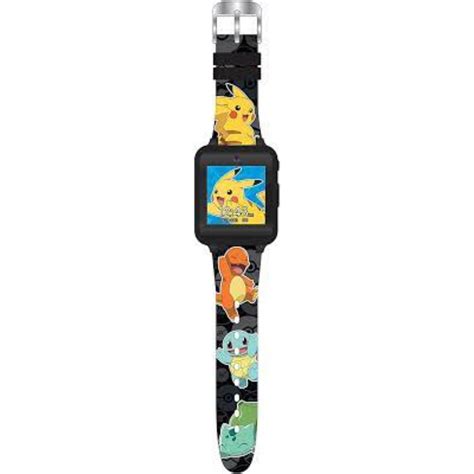 Kids Smart Watch Pokemon - Black - The Model Shop