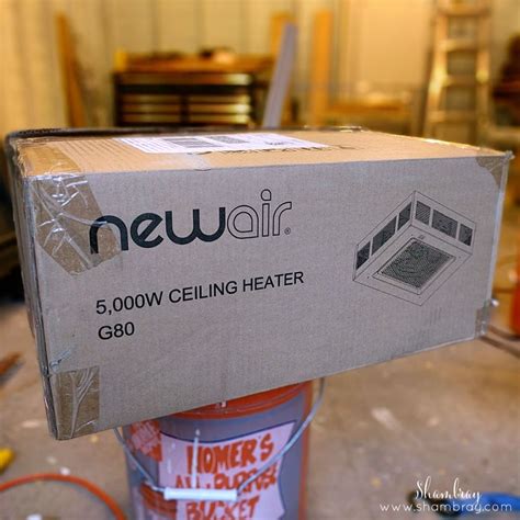 Review of the NewAir G80 Garage Heater | Garage heater, Shop heater, Heater