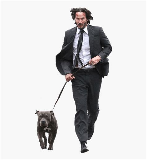 Keanu Reeves Film Scene With Dog - John Wick Png, Transparent Png ...