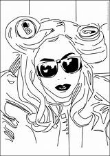 Coloring Pages Of Celebrities sketch template