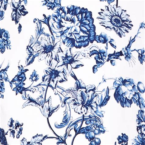 23 best images about Floral Print | Blue on Pinterest | Fabrics ...