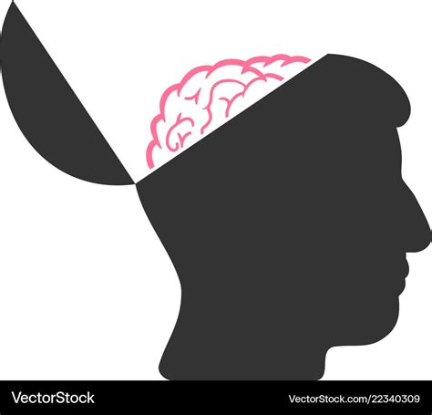 Open mind icon Royalty Free Vector Image - VectorStock