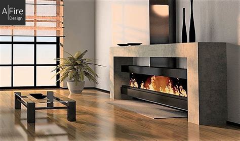 Tendencia de chimeneas decorativas – Un fuego ultra diseñado AFIRE