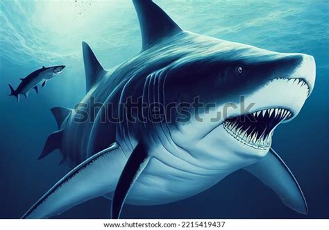 3d Illustration Megalodon Shark Prehistoric Sea Stock Illustration 2215419437 | Shutterstock