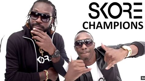 SKORE Champion Song - Dwayne "DJ" Bravo ft. Chris Gayle - Champion Song ...