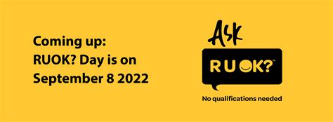 NRSPP Australia - Coming Up: RUOK Day is on September 8 2022