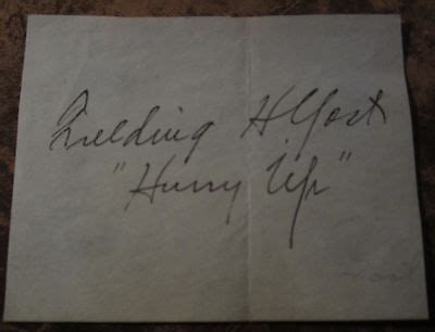 1920s Signed Quote + Photo Fielding Yost University Michigan Football ...