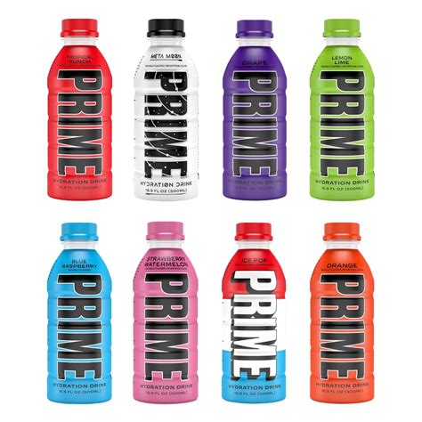 NEW! Prime Hydration Sports Drink All 8 Flavors Variety Pack - Energy ...