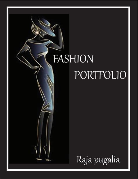 Fashion Portfolio Cover Page Design