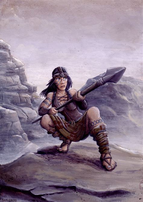 Pictish Girl by samuelcroes on DeviantArt