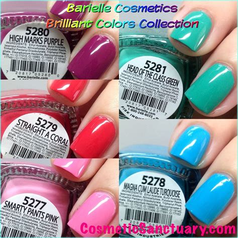 Barielle Brilliant Colors Collection Swatches and Review - Cosmetic Sanctuary