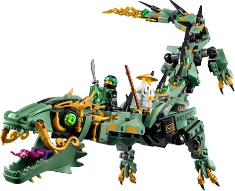 70612: THE LEGO® NINJAGO® MOVIE™ Green Ninja Mech Dragon / Mech-Drache ...