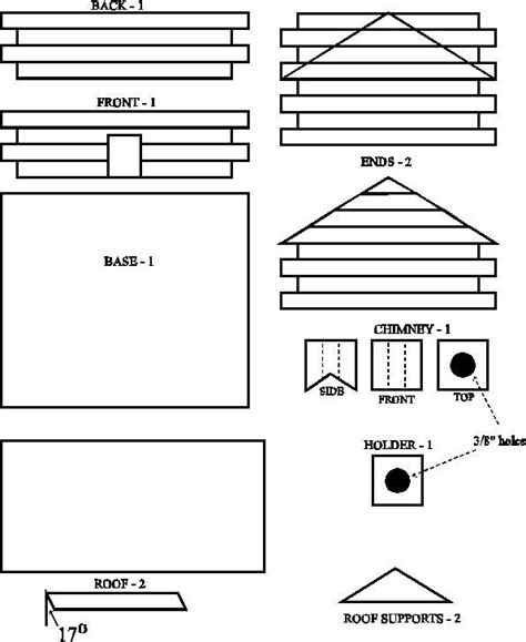 The Best Of Log Cabin Birdhouse Plans - New Home Plans Design