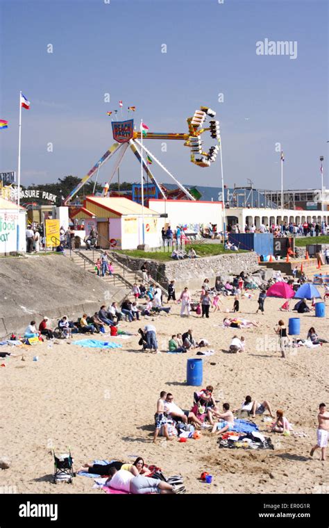 Coney Beach Porthcawl, South Wales Stock Photo - Alamy