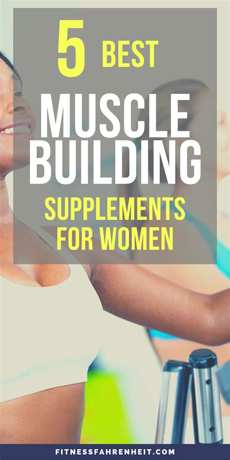 Top 5 Muscle Building Supplements For Women - Women's Fitness | Muscle building supplements ...