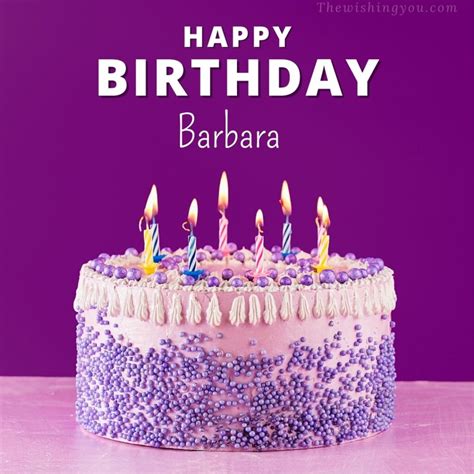 100+ HD Happy Birthday Barbara Cake Images And Shayari