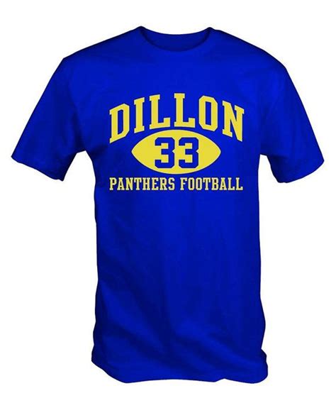 Dillon Panthers 33 T Shirt Royal Blue S XXL by CarnageClothing, £8.95 ...