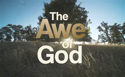 The Awe of God Study Guide with DVD: The Astounding Way a Healthy Fear of God Transforms Your ...