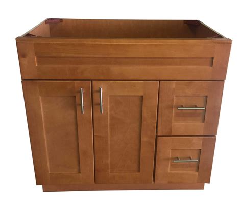 CSS Distributions New Maple Shaker Single-Sink Bathroom Vanity Base ...