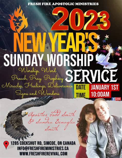 Fresh Fire's New Year Sunday Worship Service - Fresh Fire Apostolic Ministries