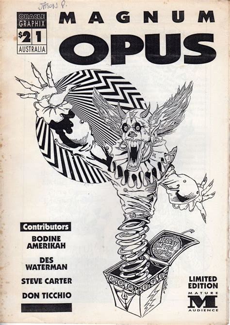 Magnum Opus – Australian Comics Database