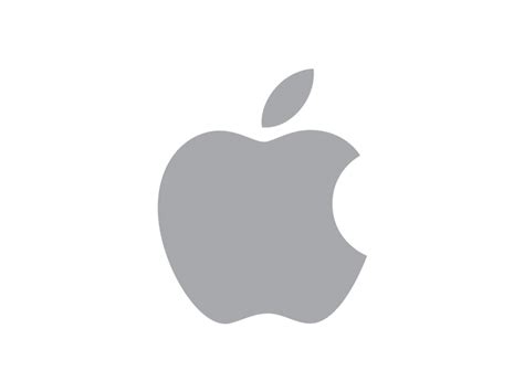 Apple Grey Logo PNG vector in SVG, PDF, AI, CDR format