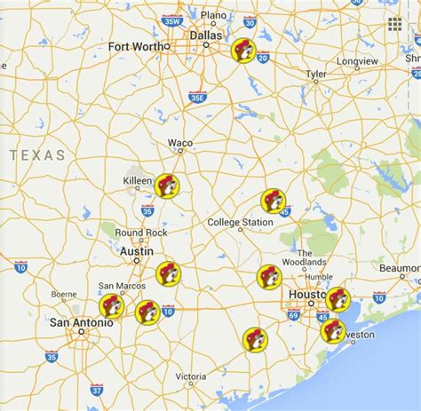 Buc Ees Location Map – Map Of The World