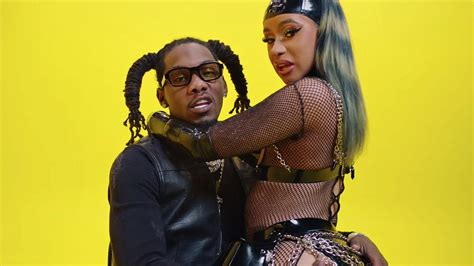 Offset and Cardi B Wear Matching PVC Outfits (and Even Matching Pigtails) in Their New “Clout ...