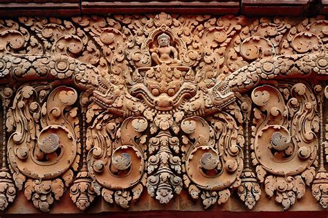 "Carvings of Banteay Srei, I" by Vladimir Rudyak | Redbubble