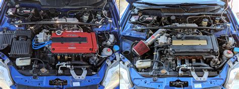 Recently purchased a 99 Civic Si to restore. Finished the engine detail and added few goodies ...