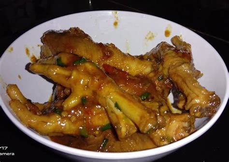 Resep Ceker ayam kecap maknyus oleh Miechan - Cookpad