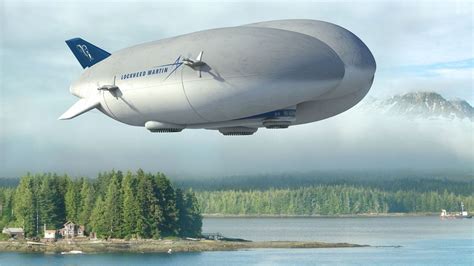 Futuristic Military Airship