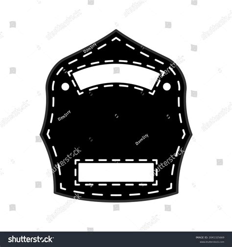 Firefighter Helmet Shield Silhouette Icon Clipart Stock Vector (Royalty Free) 2041325669 ...